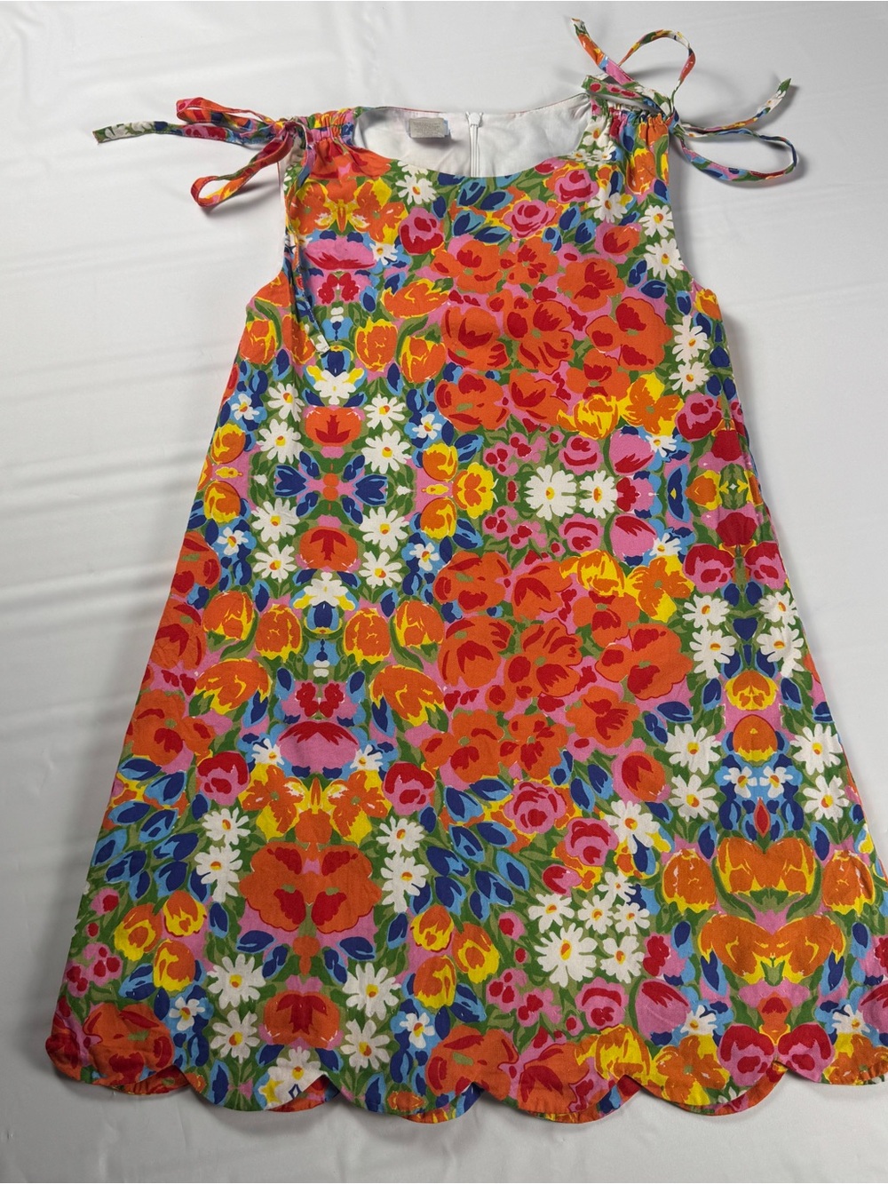 Bella Bliss Frances Valentine Collab Dress Girls 10 Bright Floral Cooper Shift